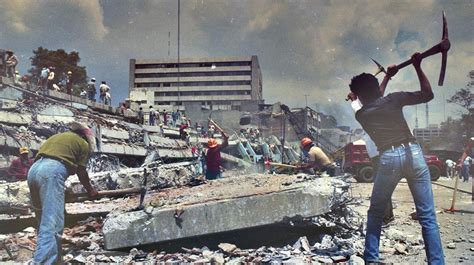 FOTOGALERÍA Terremoto de 1985 Ciudad de México la tragedia captada