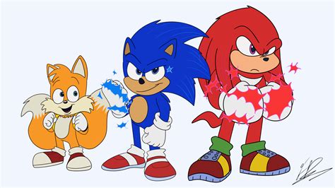 Sonic the Hedgehog 2 Team Sonic by FezzedPenguin on Newgrounds