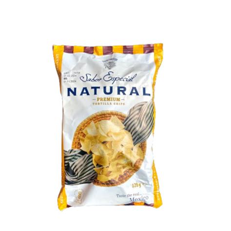 Tortillas Chips Premium 100 Maïs 120 gr Aztek Comptoir Mexicain