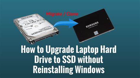 How To Upgrade Laptop Hard Drive To SSD Without Reinstalling Windows