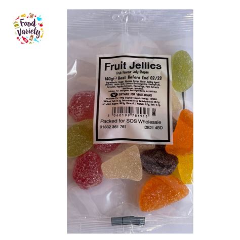 Bumper Bag Fruit Jellies 165g ถุงกันชน เยลลี่ผลไม้ 165g Th