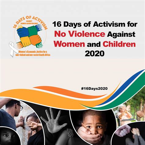 16 Days Of Activism 2020 South African Government