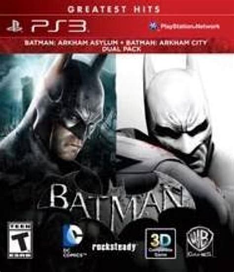 Warner Bros Games PS3 BATMAN ARKHAM ASYLUM + BATMAN ARKHAM CITY Buy ...