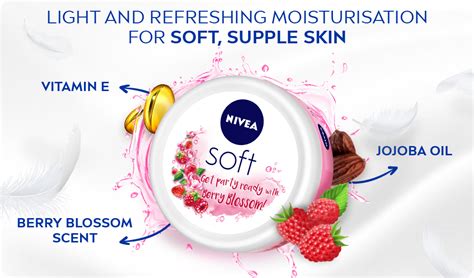 Maymt Beauty Is Confidence Nivea Soft Moisturizing Cream Berry