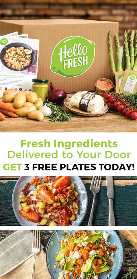 Get 3 FREE Plates Now With HelloFresh We Shop Plan And Deliver Step