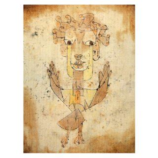 Paul Klee's Angelus Novus, 1920. Sister McNally's Annunciation painting ...