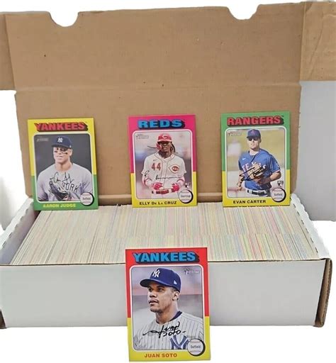 Amazon Topps Heritage Baseball Complete Mint Basic Card