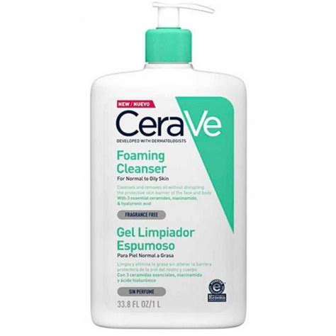 Cerave Foaming Cleanser Gel Limpiador Espumoso Ml Kuantokusta