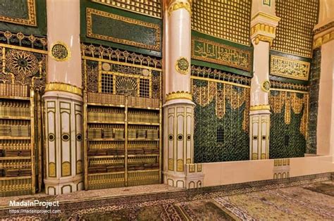 Pillars Inside Masjid Nabawi