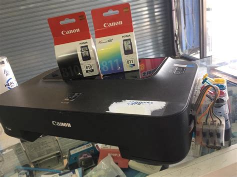 printer Canon Ip2700 อาการเสีย ตลับหมึกเสียคู่ เปลี่ยนตลับหมึกใหม่ ...