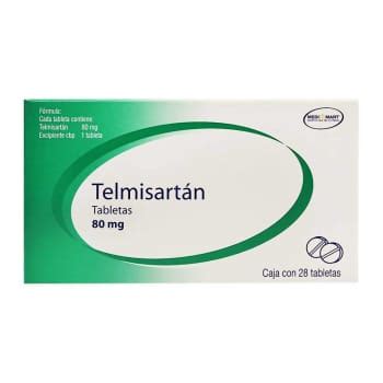 Telmisartán 80 mg con 28 Tabletas a precio de socio Sams Club en línea