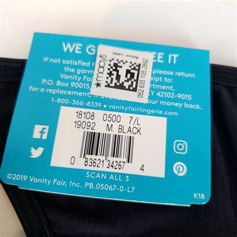 Vanity Fair Illuminations String Bikini Panties Womens Large Lot Of Ebay