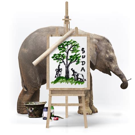 Paintings By Suda | Elephant Art Online