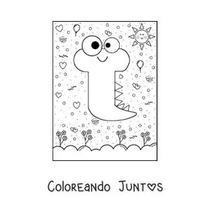 Dibujos De La Letra T Para Colorear Gratis Coloreando Juntos