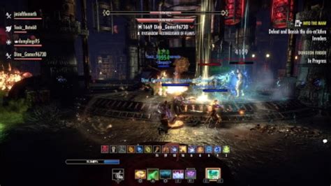 ESO Stone Garden HM Warden Healer POV YouTube