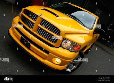 Dodge Ram Rumble Bee Stock Photo Alamy