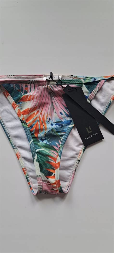 D Od Stroju K Pielowego Bikini Str J Lost Ink Wi Zanie Kolorowe R Lost Moda Sklep