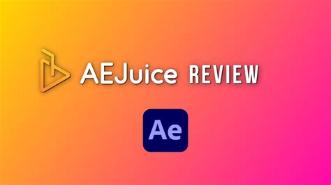 AE Juice After Effects Plugin Review I Want It All Bundle YouTube