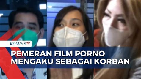 pemeran film porno jaksel berinisial cn mengaku jadi korban dijebak
