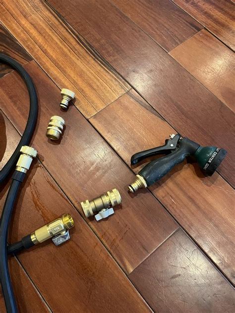 Kobalt Brass Quick Connector Set In The Garden Hose Quick Connectors
