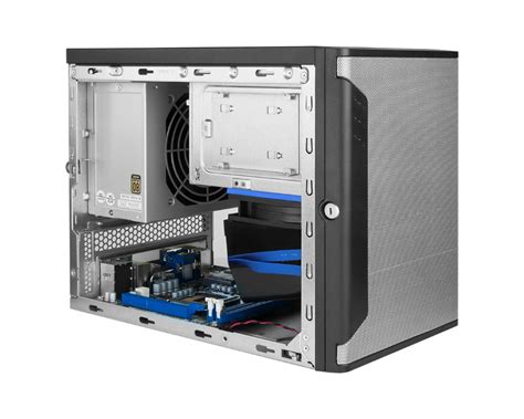 Chenbro SR301 Plus Mini ITX NAS Case W 4x Hot Swap Bays Server Case