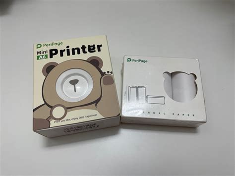 peripage mini printer, Computers & Tech, Printers, Scanners & Copiers ...