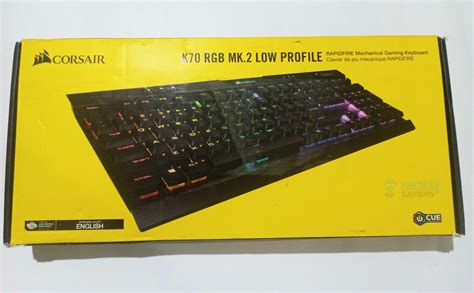 Corsair K70 RGB MK.2 CHERRY MX Low Profile Speed Review