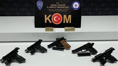 Denizli deki silah kaçakçılığı operasyonunda 2 kişi tutuklandı Son