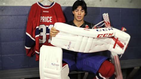 Carey Price Talks About The Ccm Eflex Pro Leg Pads Youtube