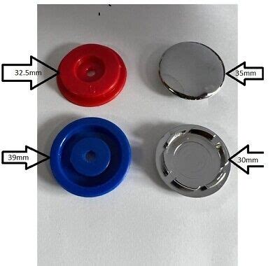 Hot Cold Tap Indices Bathroom Basin Bath Kitchen Tap Caps Ebay Uk