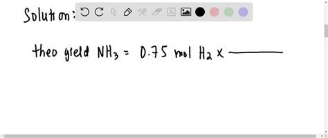 Solved 9 The Haber Process Is A Reversible Reaction N2g 3h2g