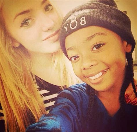 Peyton List Skai Jackson I Have Those Color Eyes And Smile Skai