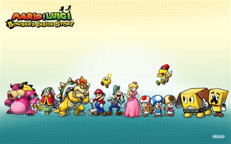 Mario And Luigi Bowsers Inside Story Hd Wallpapers And Backgrounds