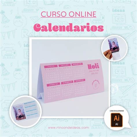 Calendarios En Illustrator Rincon De Ideas