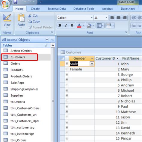 Add A Column In Microsoft Access Datasheet Howtech