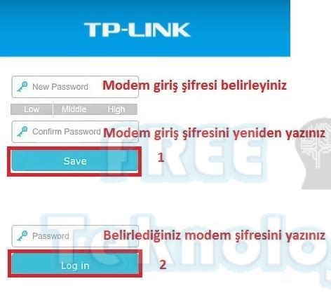 TP LİNK ARCHER D50 MODEM AYARLARI FREE TEKNOLOJİ