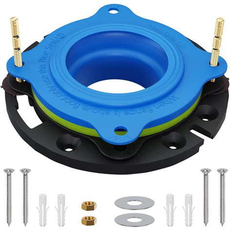 Mennty Toilet Flange Repair Kit Include Flange And Elastic Wax Ring