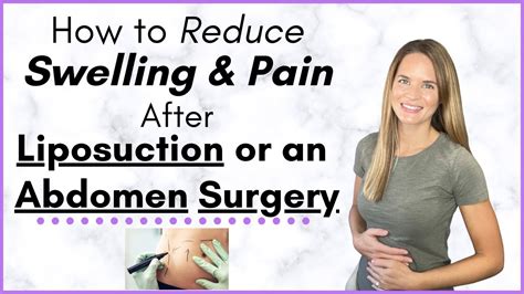 Liposuction Recovery Ways To Reduce Swelling And Pain After Abdomen