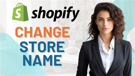 How To Change Shopify Store Name 2024 YouTube