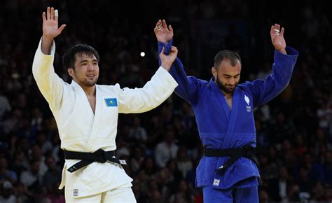 JO 2024 le judoka Luka Mkheidze en argent deuxième médaille pour la