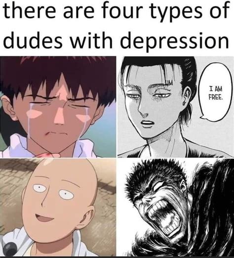 Types of Depression | Anime / Manga | Know Your Meme