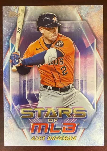 Topps Alex Bregman Smlb Stars Of Mlb Houston Astros