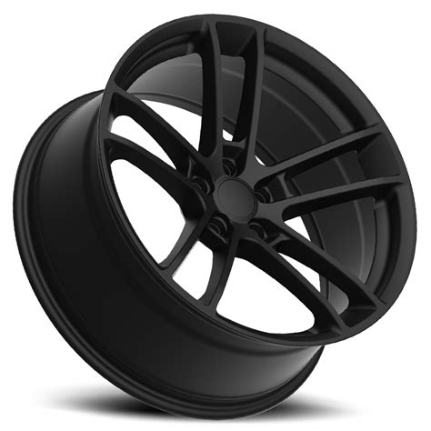 Replica Alloys Hellcat Widebody Mb Rims Wheels Matte Black