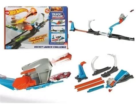 Pista Hot Wheels Desafio Lancador Foguete Flk Mattel Frete Gr Tis