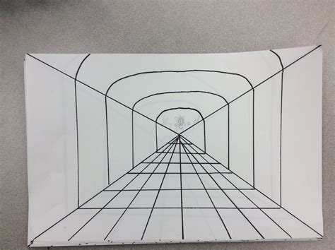 One Point Perspective Bridge Drawing At PaintingValley Explore