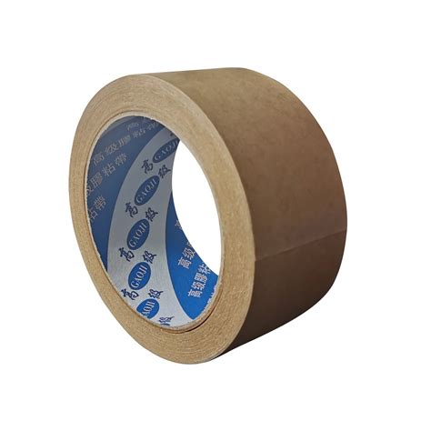 Double Sided Eco Recyclable Brown Kraft Packaging Tape China Eco