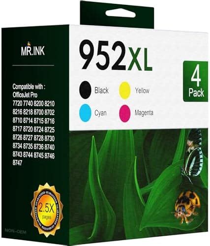 952xl High Yield Latest Upgrade Ink Cartridges Compatible For Hp 952952 Xl Ink