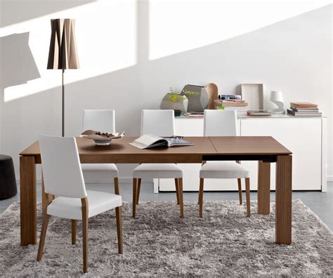 Tavolo Sigma Wood Di Connubia By Calligaris Allungabile Con Piano In Legno