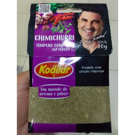 Tempero Para Churrasco Chimichurri 20gr Shopee Brasil