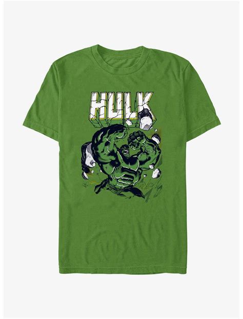 Marvel Hulk Smash Smash T Shirt Green Hot Topic